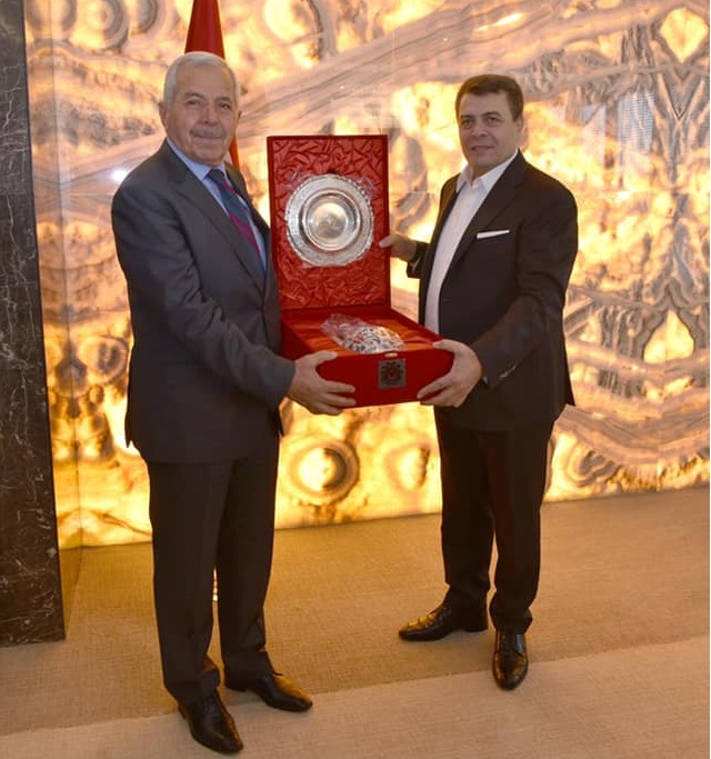 Dede Yıldırım dan Türk Metal Sendikası Genel Başkanı  Pevrul Kavlak’a  Ziyaret .